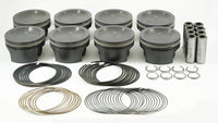 Thumbnail for Mahle MS Piston Set SBF 281ci 3.551in Bore 3.543stk 5.933in Rod .866 Pin 0cc 11.9 CR Set of 8