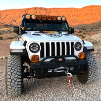 Thumbnail for KC HiLiTES 6in. Light Shield / Hard Cover for SlimLite LED - Black