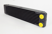 Thumbnail for CSF Universal Dual-Pass Oil Cooler - M22 x 1.5 Connections 22x4.75x2.16