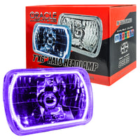 Thumbnail for Oracle Pre-Installed Lights 7x6 IN. Sealed Beam - UV/Purple Halo SEE WARRANTY