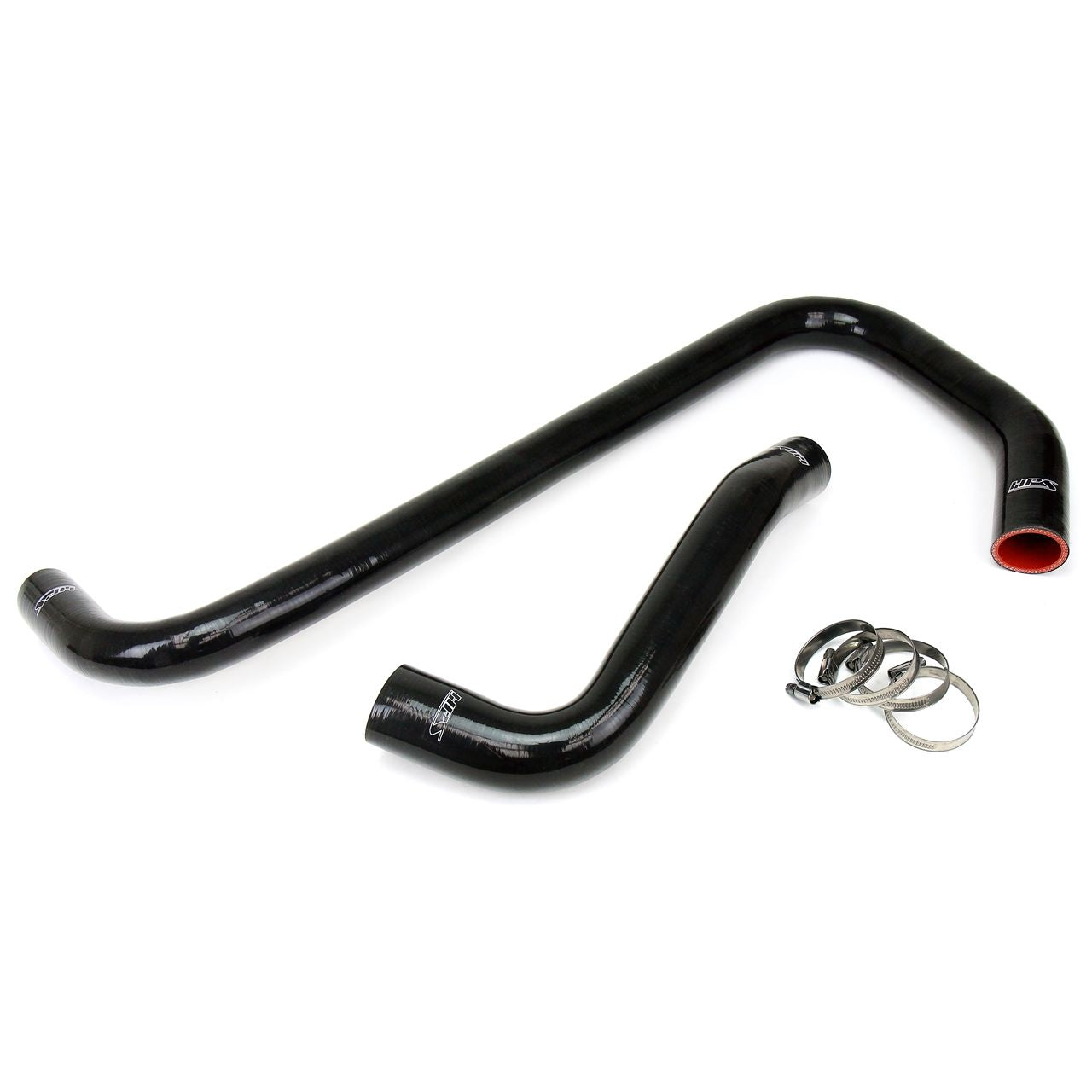 HPS Reinforced Black Silicone Radiator Hose Kit Coolant for Dodge 10-17 Ram Pickup 5.7L V8 Hemi