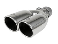 Thumbnail for aFe Rebel Series 2.5in 409 SS Axle-Back Exhaust Polished 07-18 Jeep Wrangler (JK) V6-3.6L/3.8L