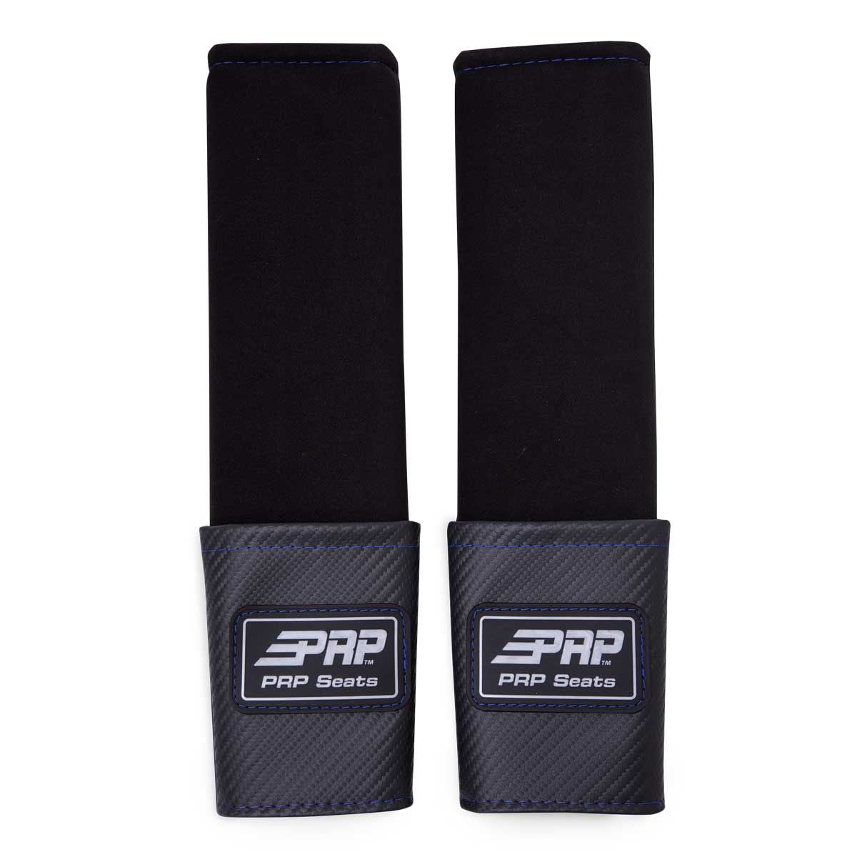 PRP Seatbelt Pads w/Pocket - Blue Trim
