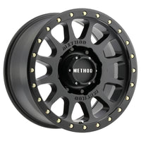Thumbnail for Method MR305 NV HD 17x8.5 0mm Offset 8x6.5 130.81mm CB Matte Black Wheel