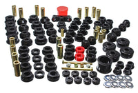 Thumbnail for Energy Suspension 88-91 Honda Civic/CRX Black Hyper-Flex Master Bushing Set