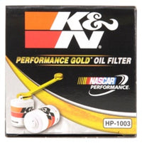 Thumbnail for K&N 03-09 Scion tC / 00-05 Celica GT/GT-S Performance Gold Oil Filter