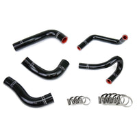 Thumbnail for HPS Reinforced Black Silicone Radiator + Heater Hose Kit Coolant for Mazda 94-97 Miata 1.8L