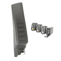 Thumbnail for Rugged Ridge A-Pillar Pod Kit 3 Switch USB 11-18 JK/JKU