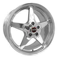 Thumbnail for Race Star 92 Drag Star 18x10.50 5x4.75bc 7.00bs Direct Drill Polished Wheel