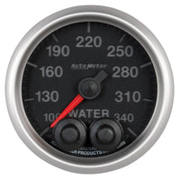 Thumbnail for Autometer Elite 52mm 100-340 Deg F Water Temperature Peak and Warn Gauge w/ Electonic Control
