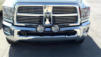 Thumbnail for N-Fab Light Bar 10-17 Dodge Ram 2500/3500 - Gloss Black - Light Tabs