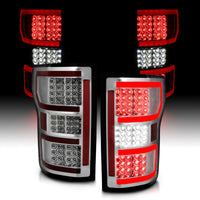 Thumbnail for ANZO 18-19 Ford F-150 LED Taillights Chrome