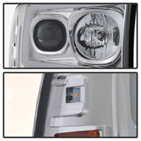 Thumbnail for Spyder 99-04 Ford F-250 Super Duty Light Bar Projector Headlights - Chrome (PRO-YD-FF25099V2-LB-C)