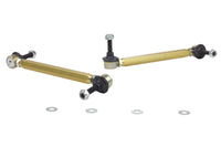 Thumbnail for Whiteline 02-06 Mini Cooper S Front Swaybar link kit-Adjustable ball end links