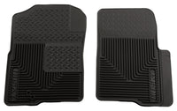 Thumbnail for Husky Liners 04-09 Ford F-150 Custom Fit Heavy Duty Black Front Floor Mats