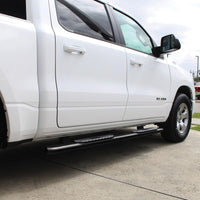 Thumbnail for Westin 19-20 Ram 1500 Quad Cab (Excludes Ram 1500 Classic) PRO TRAXX 4 Oval Nerf Step Bars - Black