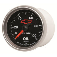 Thumbnail for Autometer Sport-Comp II GM 52mm 0-100 PSI Mechanical Oil Pressure Gauge