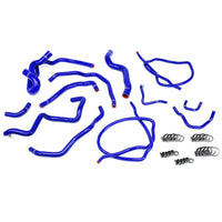 Thumbnail for HPS Blue Reinforced Silicone Radiator + Heater Hose Kit Coolant for Mazda 07-09 Mazdaspeed 3 2.3L Turbo