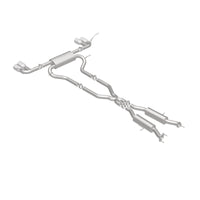 Thumbnail for MagnaFlow Cat Back, SS, 2.5in, Quad Split Polish 4in tip 14-15 Jeep Grand Cherokee 3.6L/5.7L V6/V8