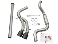 Thumbnail for aFe Takeda 3in SS Exhaust Cat-Back 13-16 Ford Focus ST 2.0L Black Tips