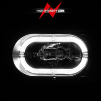 Thumbnail for ANZO 88-98 Chevrolet C1500 Crystal Headlights Black Housing w/ Signal and Side Marker Lights