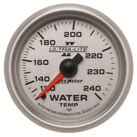 Thumbnail for Autometer Ultra-Lite II 52mm 120-240 Deg F Mechanical Water Temp Gauge