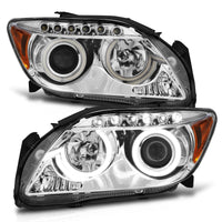 Thumbnail for ANZO 2005-2010 Scion Tc Projector Headlights w/ Halo Chrome (CCFL)
