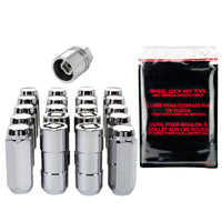 Thumbnail for McGard 5 Lug Hex Install Kit w/Locks (Cone Seat Nut) M14X2.0 / 13/16 Hex / 2.25in. Length - Chrome