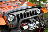 Thumbnail for Rugged Ridge Wraparound Bug Deflector Smoke 07-18 Jeep Wrangler