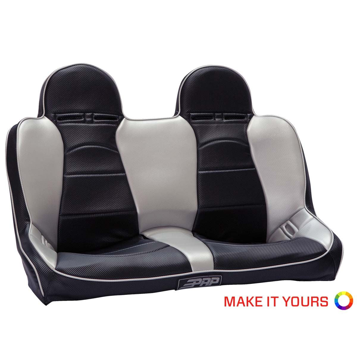 PRP Polaris RZR 800/900 High Back Rear Suspension Bench Seat