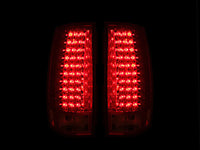 Thumbnail for ANZO 2007-2014 Chevrolet Suburban LED Taillights Red/Clear G4