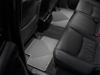 Thumbnail for WeatherTech 05-13 Toyota Tacoma Crew Cab Rear Rubber Mats - Grey
