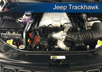 Thumbnail for J&L 15-24 Dodge Hellcat/Demon 6.2L Hemi Passenger Side Oil Separator 3.0 - Black Anodized