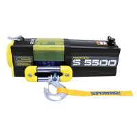 Thumbnail for Superwinch 5500 LBS 12V DC 1/4in x 60ft Synthetic Rope S5500 Winch