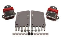 Thumbnail for Energy Suspension LS Series Red Motor Conversion Set - Chrome Plated