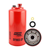Thumbnail for Baldwin BF9903-SP Fuel/Water Separator Spin-on with Drain and Sensor Port