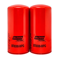 Thumbnail for Baldwin BT8308-MPG KIT Set of 2 Maximum Performance Glass Hydraulic Spin-ons