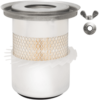 Thumbnail for Baldwin PA3910-FN Outer Air Element with Fins and Lid