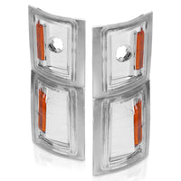 Thumbnail for ANZO 1994-1998 Chevrolet Blazer Corner Lights Clear Lens w/ Amber Reflector