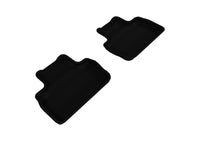 Thumbnail for 3D MAXpider 2006-2013 Lexus IS Kagu 2nd Row Floormats - Black