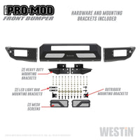 Thumbnail for Westin 15-20 Chevrolet Colorado Pro-Mod Front Bumper