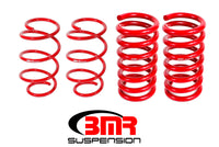 Thumbnail for BMR 15-17 S550 Mustang Drag Version Lowering Springs (Set Of 4) - Red