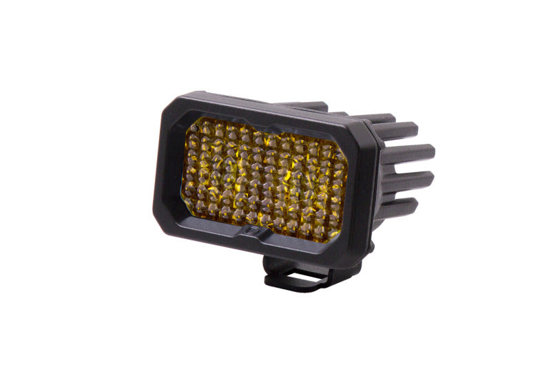 Diode Dynamics Stage Series 2 In LED Pod Sport - Yellow Flood Standard ABL Each