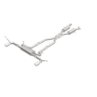 Thumbnail for MagnaFlow Cat-Back SS 2.5in Dual Split Rear 4in Black Tip 11-16 Jeep Grand Cherokee 5.7L V8/3.6L V6