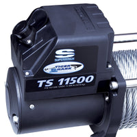 Thumbnail for Superwinch 11500 LBS 12V DC 3/8in x 84ft Steel Rope Tiger Shark 11500 Winch