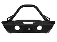 Thumbnail for ICON 07-18 Jeep Wrangler JK Pro Series Front Bumper Rec Winch Mount w/Bar/Tabs