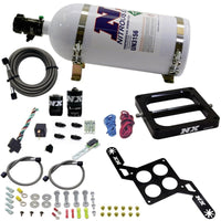 Thumbnail for Nitrous Express 4500 RNC Conventional Nitrous Plate Kit w/.375in Solenoid w/10lb Bottle