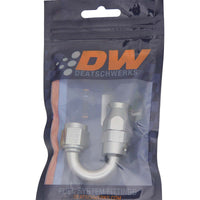 Thumbnail for DeatschWerks 6AN Female Swivel 180-Degree Hose End PTFE (Incl. 1 Olive Insert)