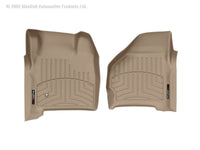 Thumbnail for WeatherTech 99-07 Ford F250 Super Duty Crew Front FloorLiner - Tan