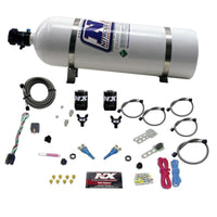 Thumbnail for Nitrous Express Dodge EFI Full Race Dual Nozzle Nitrous Kit (100-300HP) w/15lb Bottle